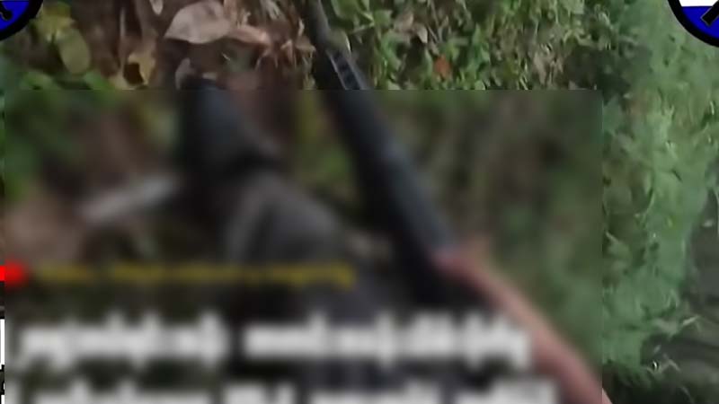 বাংলাদেশের পাহাড়ে আরাকান আর্মির প্রশিক্ষণের ভিডিওটি আসলে সিনেমার শুটিং
