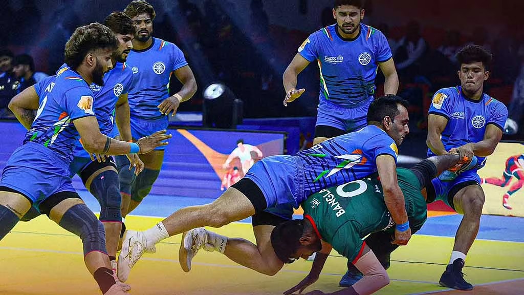 বাংলাদেশের কাবাডি দলের ব্রোঞ্জ পদক জয়