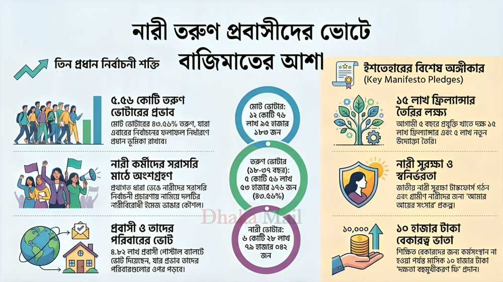 শেষ মুহুর্তে ভোটের সমীকরণে জামায়াত কতটা এগিয়ে