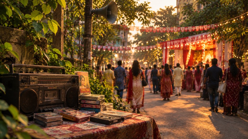 দুর্গাপূজার সেই গান, যা আজও ফিরিয়ে নেয় স্মৃতির উঠোনে