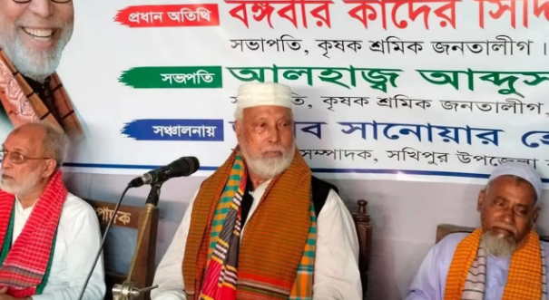 আমরা আওয়ামী লীগ এবং শেখ হাসিনাকে চাই না: কাদের সিদ্দিকী