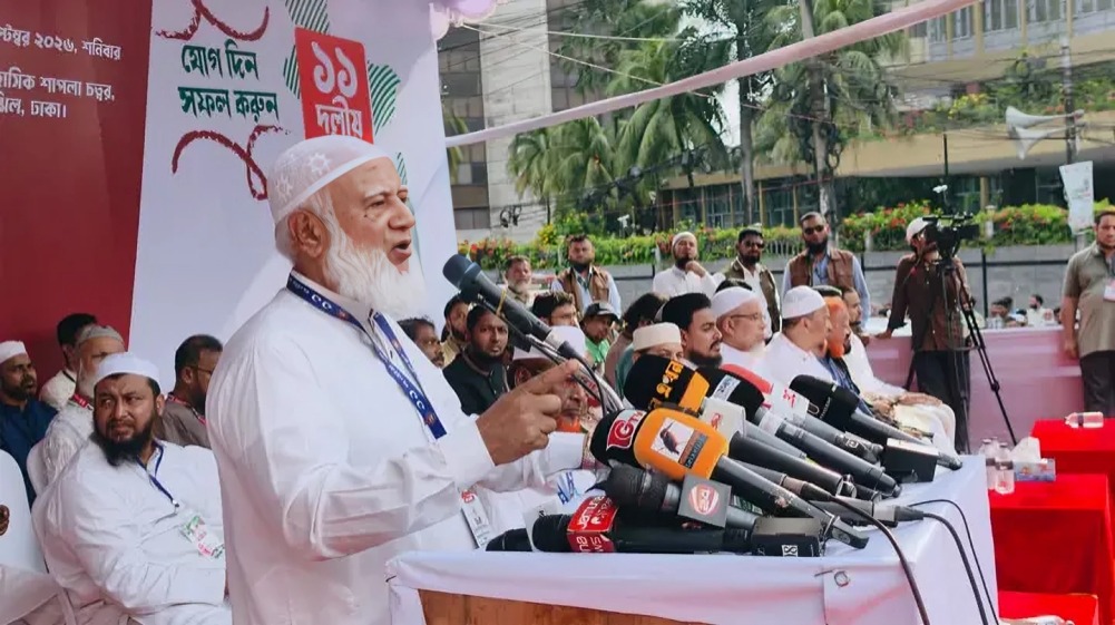 লংমার্চে বাধা দিলে ছয় দফা এক দফায় পরিণত হবে: শফিকুর রহমান