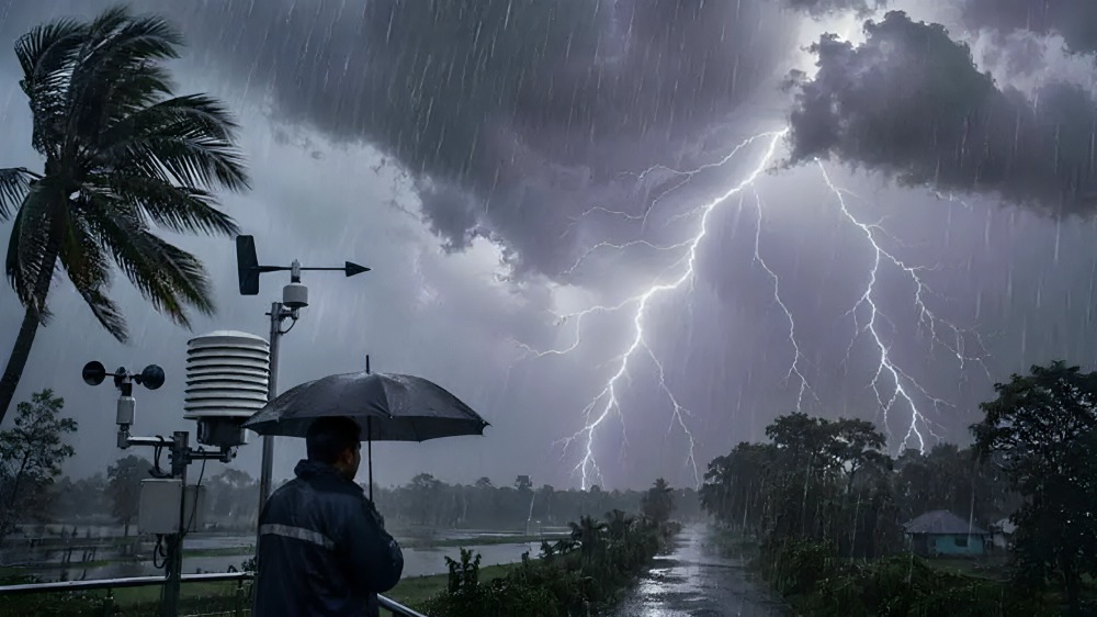 ঢাকাসহ ১০ জেলায় বজ্রসহ বৃষ্টির পূর্বাভাস