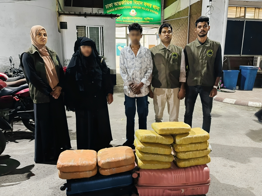 ডিবির অভিযানে মাদকসহ ৬ গ্রেফতার