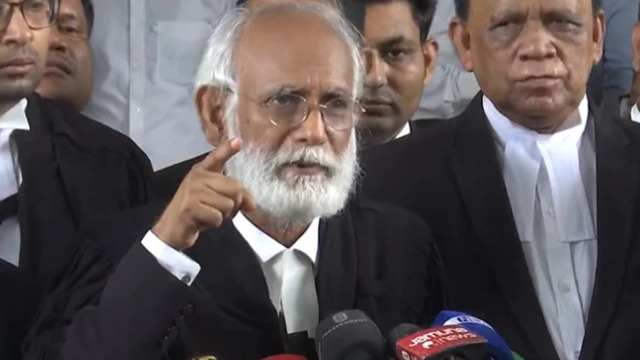 গুমের মামলায় হাসিনার আইনজীবী জেড আই খান পান্না