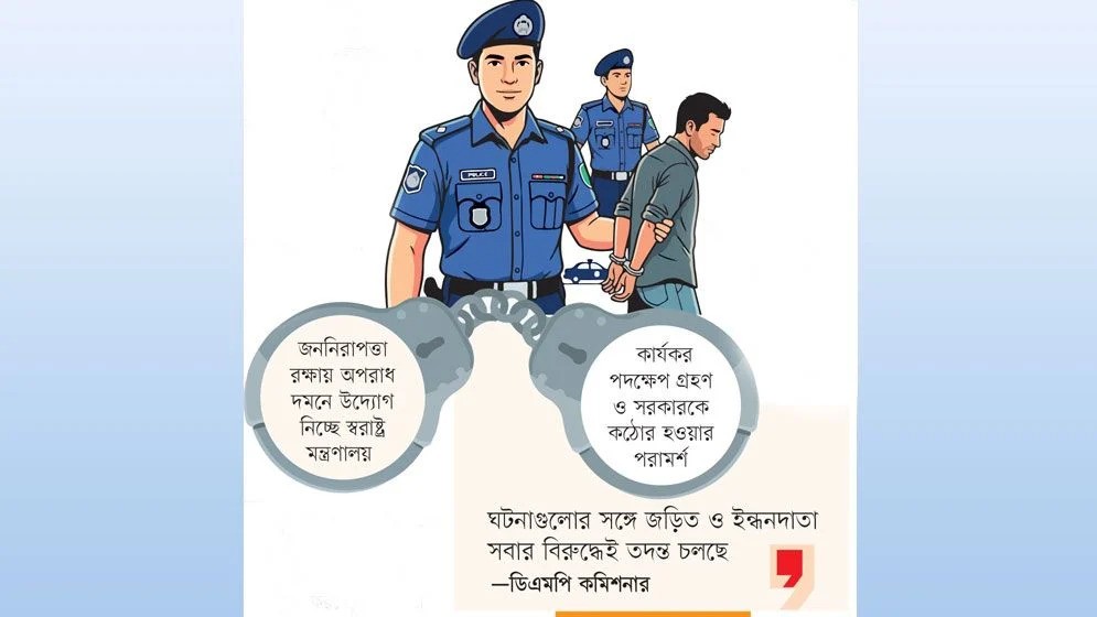 রাজধানীতে সন্ত্রাসী তৎপরতা বৃদ্ধিতে বড় অভিযানের চিন্তা সরকারের