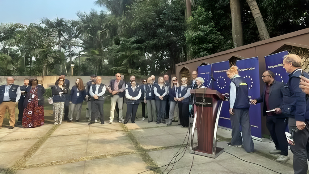 ৬৪ জেলায় ৫৬ জন নির্বাচনি পর্যবেক্ষক মাঠে নামল ইইউ